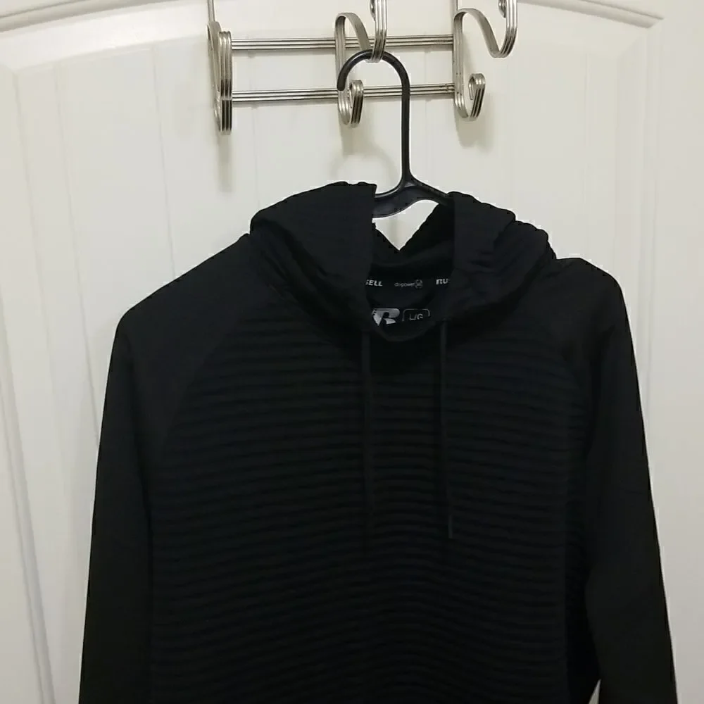 RUSSELL Athletics dri-power/dri-fit lightweight hoodie ( Brand new ) Mens sz L